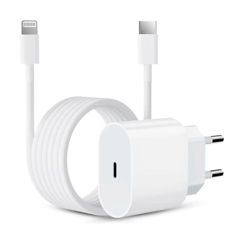 Carregador Turbo 20W USB-C Lightning