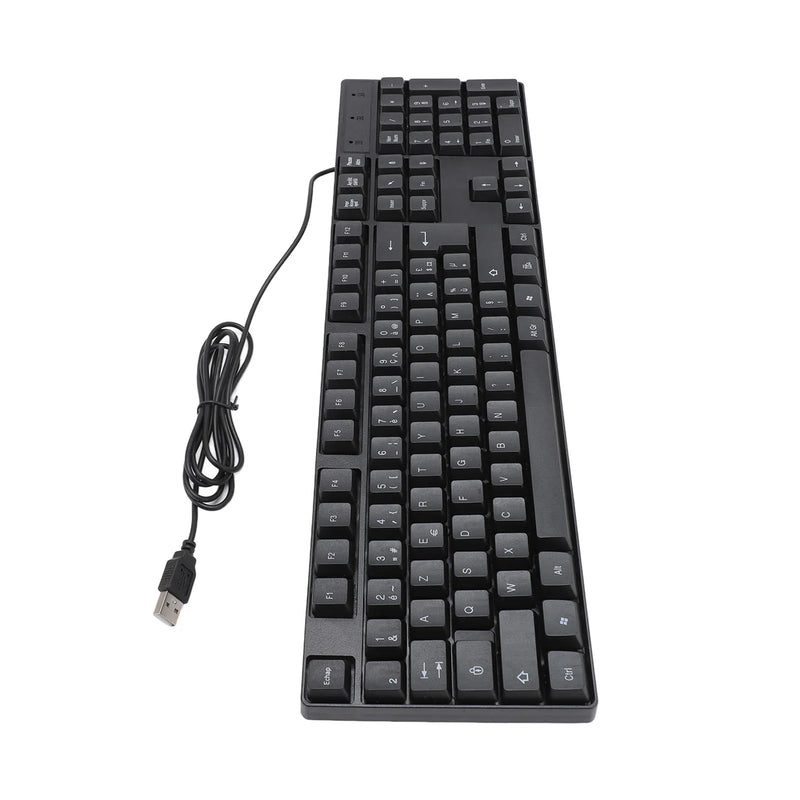 Teclado USB - Ergonômico para Jogos e Trabalho