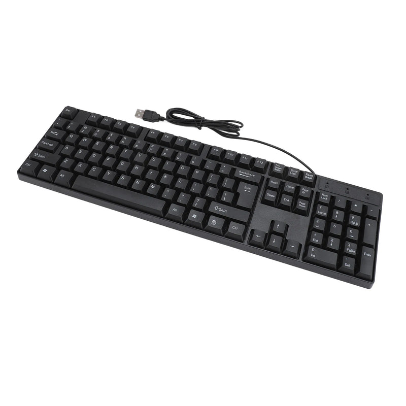 Teclado USB - Ergonômico para Jogos e Trabalho