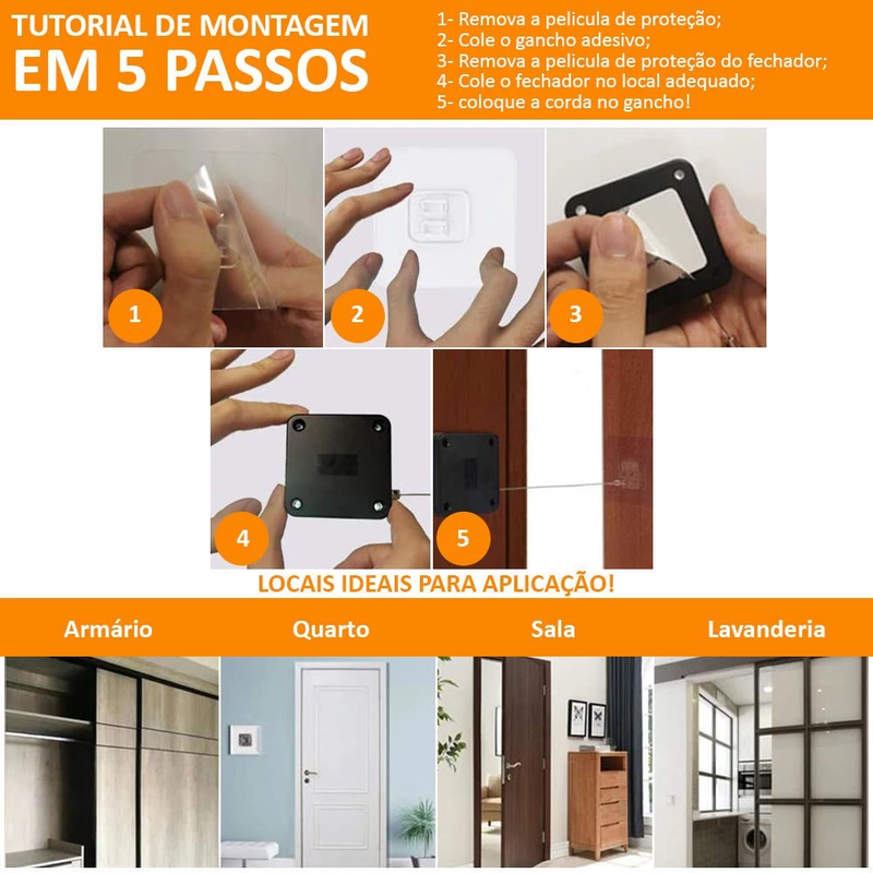 Fechador Automático de Porta