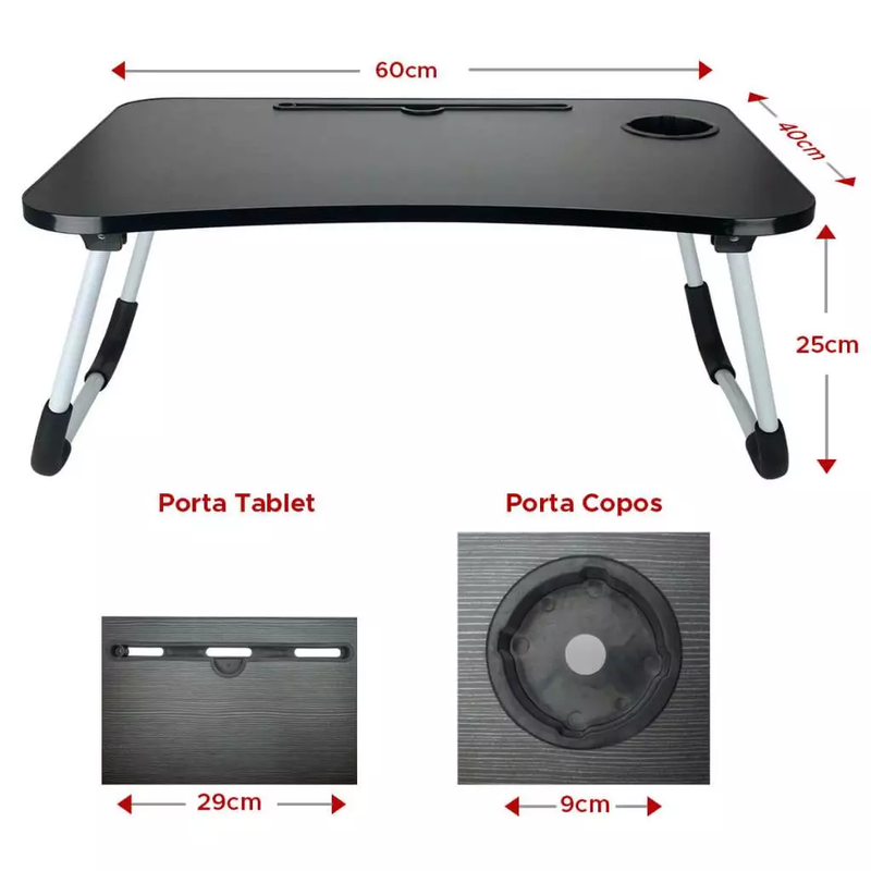 Mesa de Apoio Multifuncional Dobrável