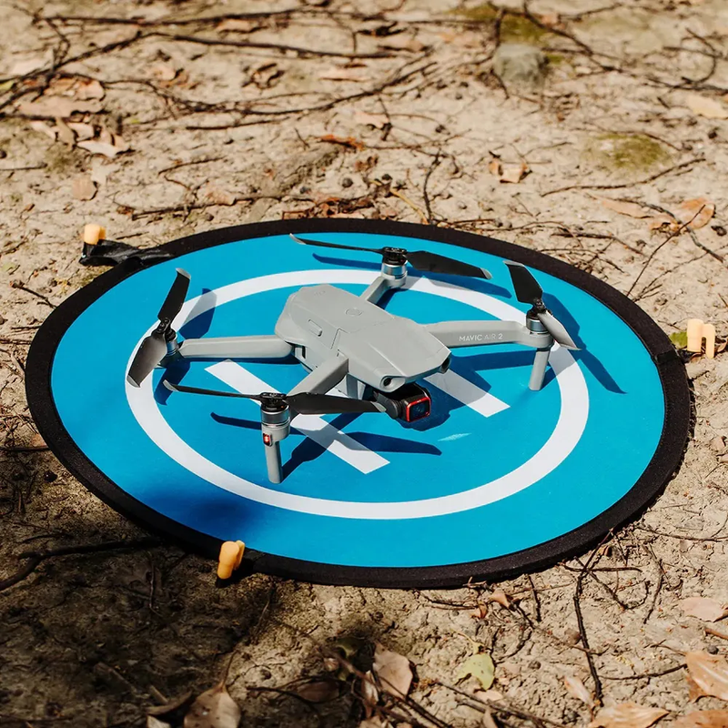 Painel de Pouso de 55cm para Drones PGYTECH P-GM-101 Laranja/Azul