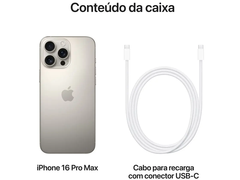 iPhone 16 Pro Max  - 6,9" 48MP iOS 5G