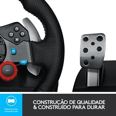 Volante Logitech G29 Driving Force para PS5, PS4, PS3 e PC