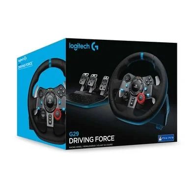 Volante Logitech G29 Driving Force para PS5, PS4, PS3 e PC